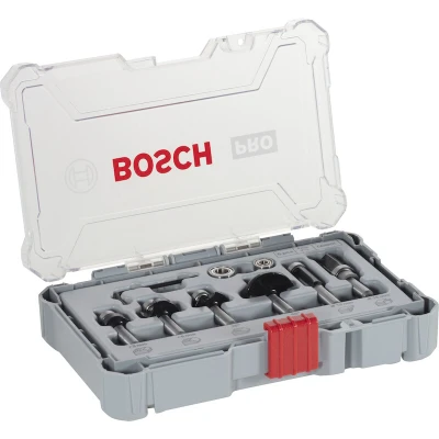 Image de BOSCH 2607017469 jeu de toupies à chant avec queue 8 mm 6 pièces