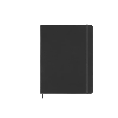 Afbeelding van Moleskine Notitieboek, Ft 19 X 25 Cm, Geruit, Harde Cover, 192 Blad, Zwart Notitieboek