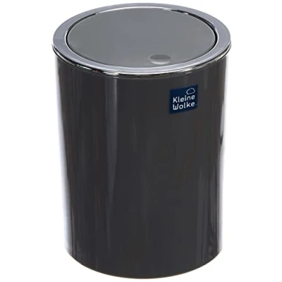 Afbeelding van Kleine Wolke Afvalemmer Clap Mini platinum 1,5 l