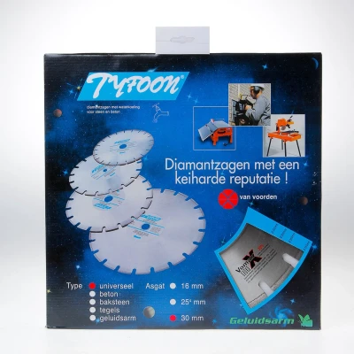 Afbeelding van Voorden Diamantzaag universeel nat Tyfoon diameter 350 x asgat 30mm
