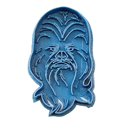 Afbeelding van Cuticuter Star Wars Chewbacca koekjessnijder van kunststof, blauw