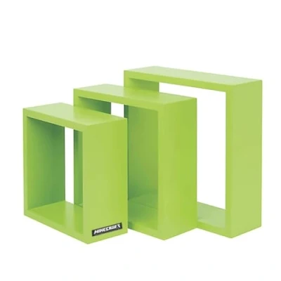 Afbeelding van phoenix group AG Set van 3 groene houten planken