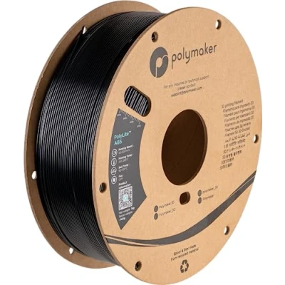 Image de Polymaker PolyLite ABS Noir 1,75mm 1kg