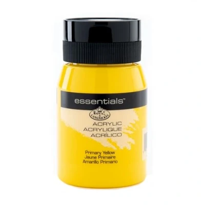 Afbeelding van Royal &amp; Langnickel RAA 5107 Essentials acrylverf, 500 ml, Primary Yellow