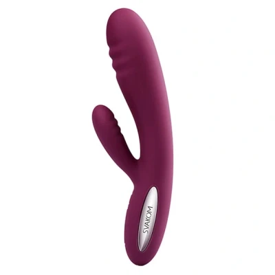 Afbeelding van Svakom Adonis Rabbit Verwarmende Vibrator Paars GRATIS TOY bij iedere bestelling v.a. 40,