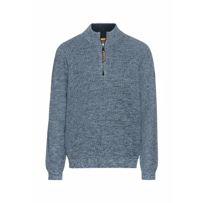 Afbeelding van camel active Trui, Heren, Maat: Large, Denim blue