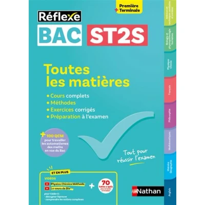 Image de Toutes les matières Bac ST2S 1re/ Tle Réflexe N 5