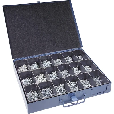 Afbeelding van 839636 Plaatschroeven assortiment 1675 onderdelen