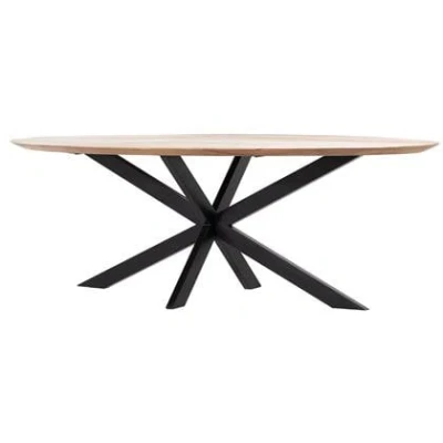 Afbeelding van Eettafel Diamond Ovaal 240cm Giga Meubel