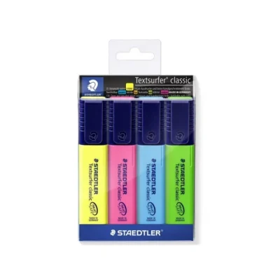 Afbeelding van Markeerstift Staedtler 364 Textsurfer assorti 4stuks
