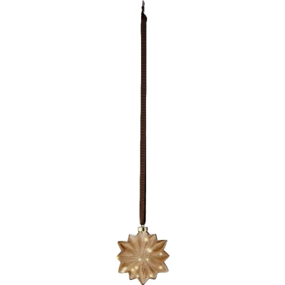 Afbeelding van Lumineo Micro LED bloem lamp 19 cm 15 lampjes Bruin