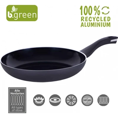 Afbeelding van Berndes B.Green Koekenpan 28 cm Gerecycled Aluminium Zilver