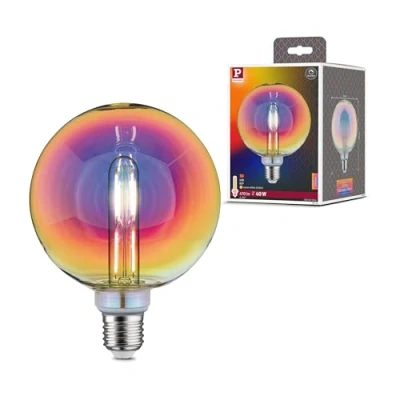 Afbeelding van Paulmann 28774 LED lamp Energielabel F (A G) E27 Globe 5 W = 40 Warmwit (Ø x h) 125 mm 165 1 stuk(s)