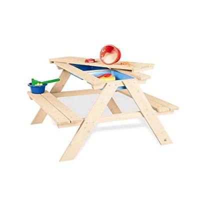 Afbeelding van Kinderpicknicktafel zand en water Matsch Nicki Pinolino