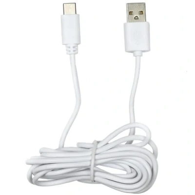 Afbeelding van Benson Mobiele Oplader USB naar Type C Kabel 2 meter Wit