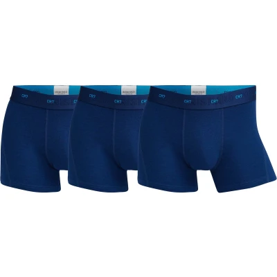 Afbeelding van CR7 Cristiano Ronaldo Bambou Boxers pour Hommes 3 Pack, Marin, S
