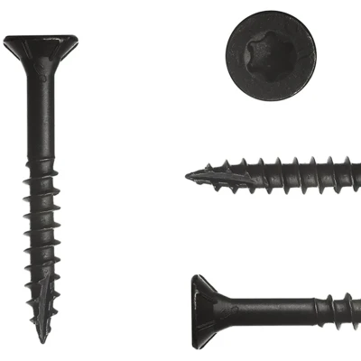 Afbeelding van Wovar Zwarte Schroeven Verzinkt 5 x 40 mm Torx 20 met Snijpunt 50 Stuks Houtschroeven