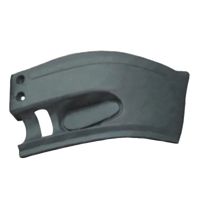Afbeelding van PRASCO Premium FD9101104 Bumper Vooras links Zwart FORD: Transit Mk5 Van, Platform / Chassis