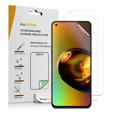 Afbeelding van kwmobile 3x screenprotectors geschikt voor OnePlus Nord 2 5G beschermende folie smartphone