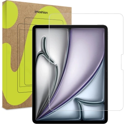 Afbeelding van iMoshion screenprotector Geschikt voor iPad Air 13 inch (2024) M2 /iPad Pro M4 Gehard glas tablet