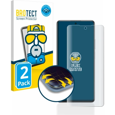 Afbeelding van BROTECT Screenprotector voor Xiaomi 11T Pro Folie Beschermfolie matte volledig dekking (2 Stuks)