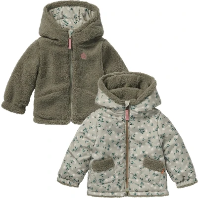 Afbeelding van Noppies Reversible Jacket Fleury allover print Meisjes Jas Maat 68