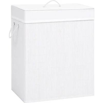 Afbeelding van vidaXL Mand Wit 52 x 32 62.5 cm