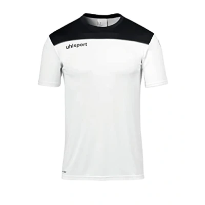 Afbeelding van Uhlsport Offense 23 T Shirt Heren Wit / Zwart Antraciet Maat: S