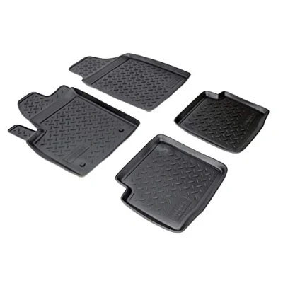 Afbeelding van Recambo 3D rubberen vloermatten geschikt voor Fiat Abarth 500 500c Bouwjaar 2007 2020 Perfecte pasvorm + rand