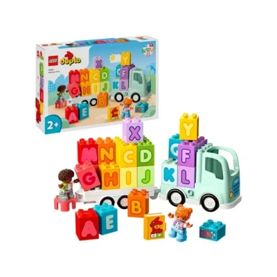 Afbeelding van LEGO 10421 DUPLO Stad Alfabetvrachtwagen Educatief Speelgoed