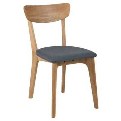 Afbeelding van Eetkamerstoel Ylven Donkergrijs Corsica Giga Living Set van 2