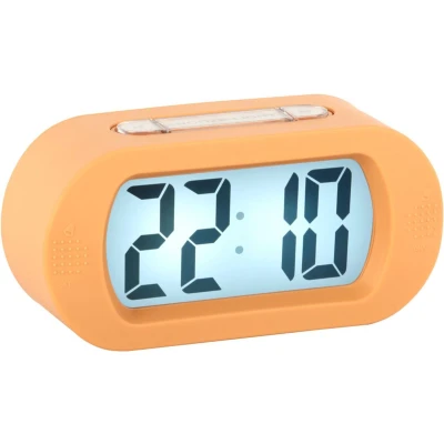 Afbeelding van Karlsson Gummy wekker soft orange rubber