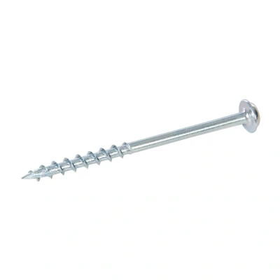 Afbeelding van Triton Zinken pocket boring schroeven met sluitring kop, grof P/HC 8 x 2 1/2&quot;, 250 pak