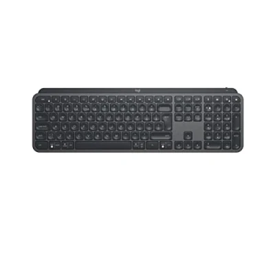 Image de Logitech MX Keys Clavier rétroéclairé Bluetooth 2.4 GHz QWERTY International US graphite