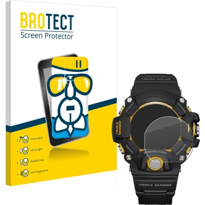 Afbeelding van BROTECT Screenprotector voor Casio G Shock GW 9400Y 1 Folie Beschermfolie Beschermglas transparant