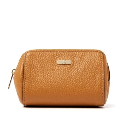 Afbeelding van dR Amsterdam Mint Make Up Bag golden oak