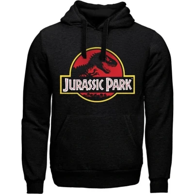 Afbeelding van Jurassic Park Logo Hoodie Zwart S