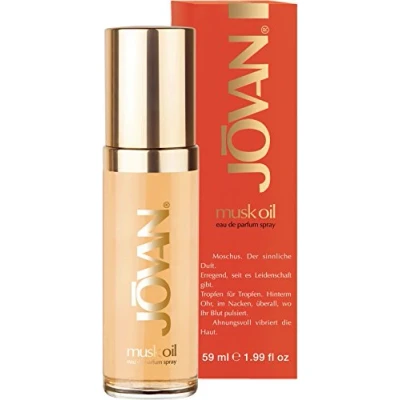 Afbeelding van Jovan Musk Oil, Eau de Parfum Spray, per stuk verpakt (1 x 59 ml)