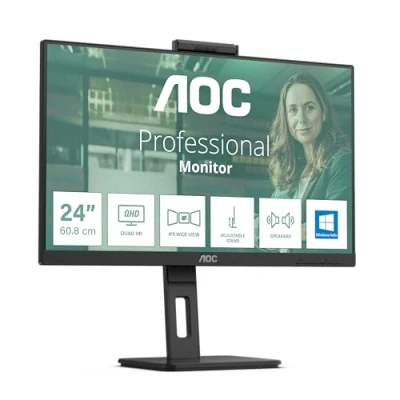 Afbeelding van AOC Pro Line 24P3CW LED monitor Energielabel E (A G) 61 cm (24 inch) 1920 x 1080 Pixel 16:9 4 ms HDMI, DisplayPort, Hoofdtelefoonaansluiting, USB 3.2 Gen 1,