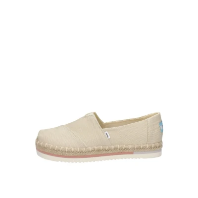Afbeelding van TOMS Alpargate ROPE Espadrilles, Dames, Maat: 37, Ecru Textiel