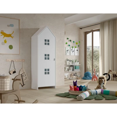 Afbeelding van KidsOnly Casami Bruges Satijn Wit Kast 1 Deur