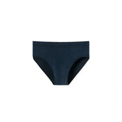 Afbeelding van Schiesser MINI Slip, Heren, Maat: Medium, Dunkelblau
