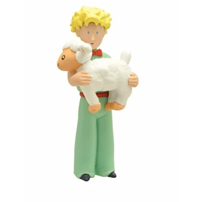 Afbeelding van Plastoy figuurtje De Kleine Prins met schaap 7 cm
