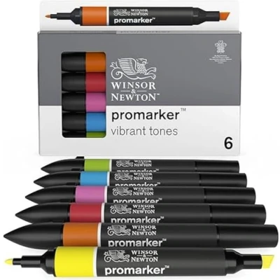 Image de Set de 12 feutres Promarker Tons Vibrants