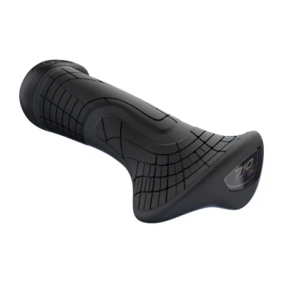 Afbeelding van SQlab Handgrepen fiets 710 Handvatten Bar ends Mountainbike Stuurdoppen Polypropyleen Ø102.6 mm Zwart S
