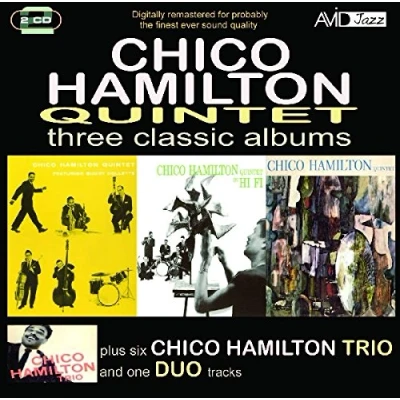 Afbeelding van Three Classic Albums Plus (Chico Hamilton Quintet Ft Buddy Collette / Chico In Hi Fi Quintet)