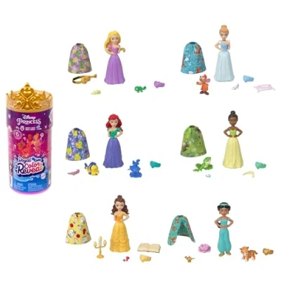 Image de Poupée Disney Princesses Colo Reveal Royal Modèle aléatoire