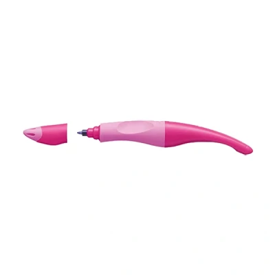 Image de Stylo roller rechargeable Stabilo Easy Original Droit Rose