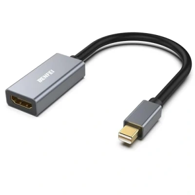 Afbeelding van Benfei Mini DisplayPort naar HDMI Adapter Thunderbolt 2 1080p 60hz