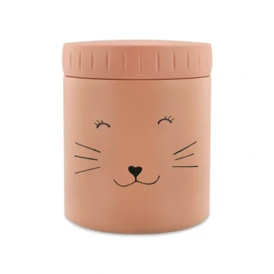 Afbeelding van Trixie Insulated food jar 350ml Mrs. Cat